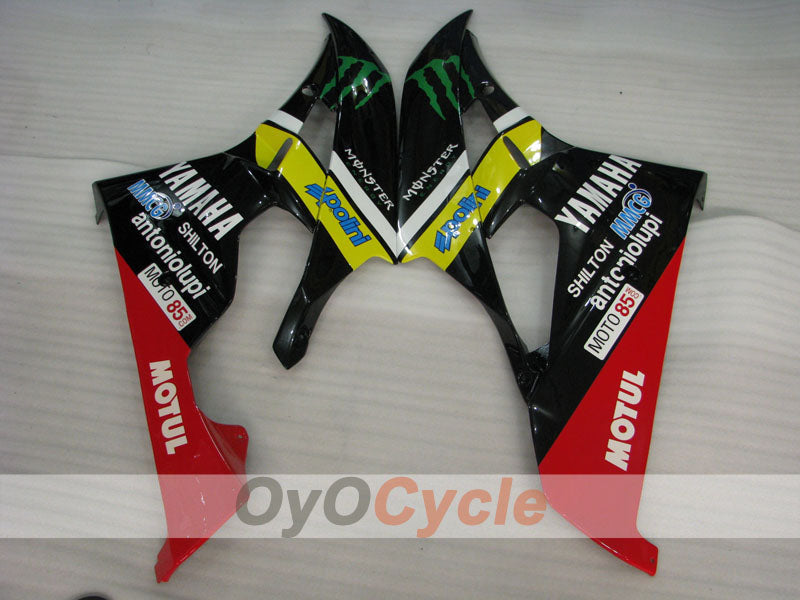Carénages latéraux gauche et droit pour Yamaha 06-07 YZF-R6 #OYO87912563