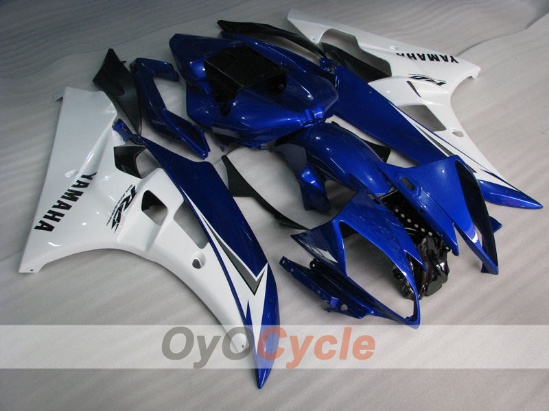 Kit de carénage à injection pour YZF-R6 06-07 - Bleu, blanc - Style usine #OYO87905880
