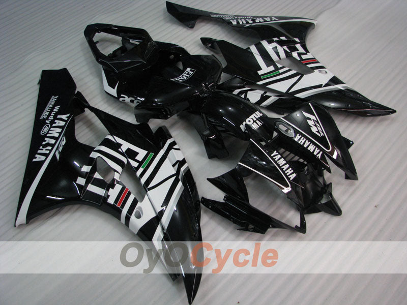 Kit de carénage à injection pour YZF-R6 06-07 - Blanc, noir - FIAT #OYO87905882