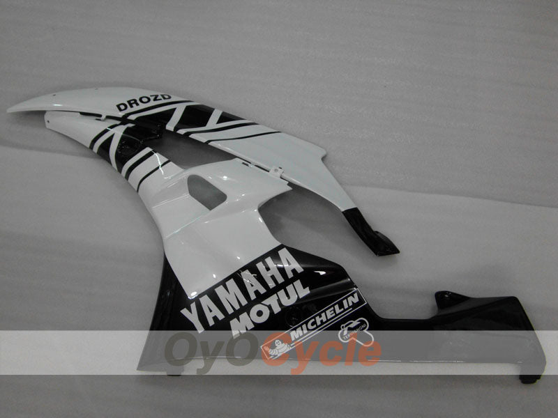 Kit de carénage à injection pour YZF-R6 06-07 - Blanc, noir - MOTUL #OYO87905883