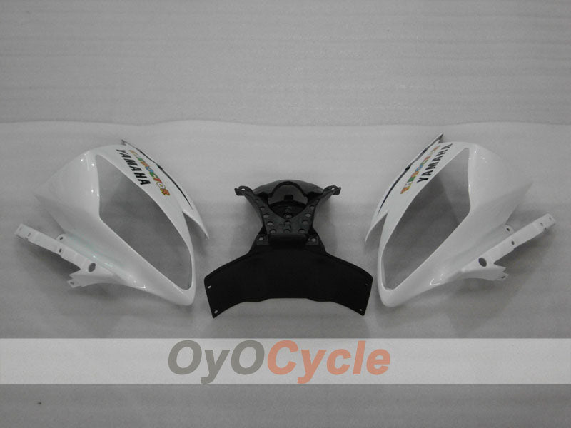 Kit de carénage à injection pour YZF-R6 06-07 - Blanc, noir - MOTUL #OYO87905883