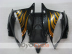 Kit de carénage à injection pour YZF-R6 06-07 - Noir, doré - Flamme #OYO87905884