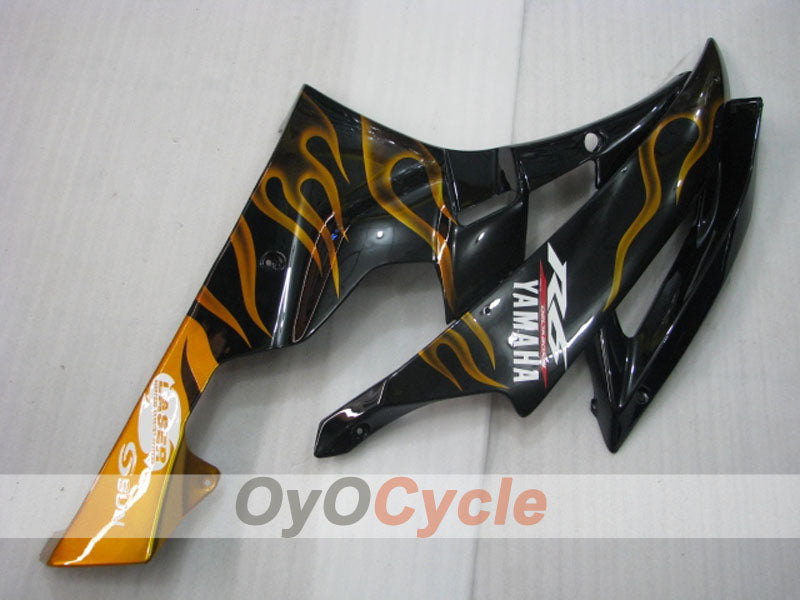 Carénage latéral gauche et droit pour Yamaha 06-07 YZF-R6 #OYO87912580