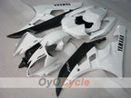 Kit de carénage à injection pour YZF-R6 06-07 - Blanc, noir - Style usine #OYO87905885