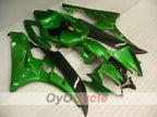 Kit de carénage à injection pour YZF-R6 06-07 - Vert, noir - Style usine #OYO87905887