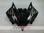 Kit de carénage à injection pour YZF-R6 06-07 - Noir - Flamme #OYO87905888