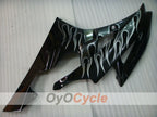 Kit de carénage à injection pour YZF-R6 06-07 - Noir - Flamme #OYO87905888