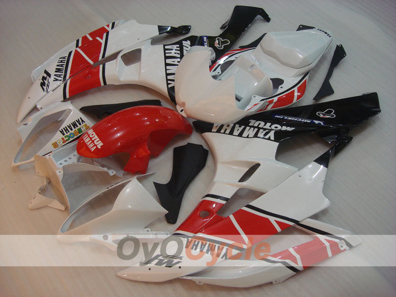 Kit de carénage à injection pour YZF-R6 06-07 - Rouge, blanc, noir - MOTUL #OYO87905890