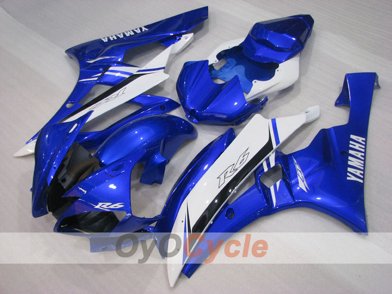 Kit de carénage à injection pour YZF-R6 06-07 - Noir - Flamme #OYO87905897
