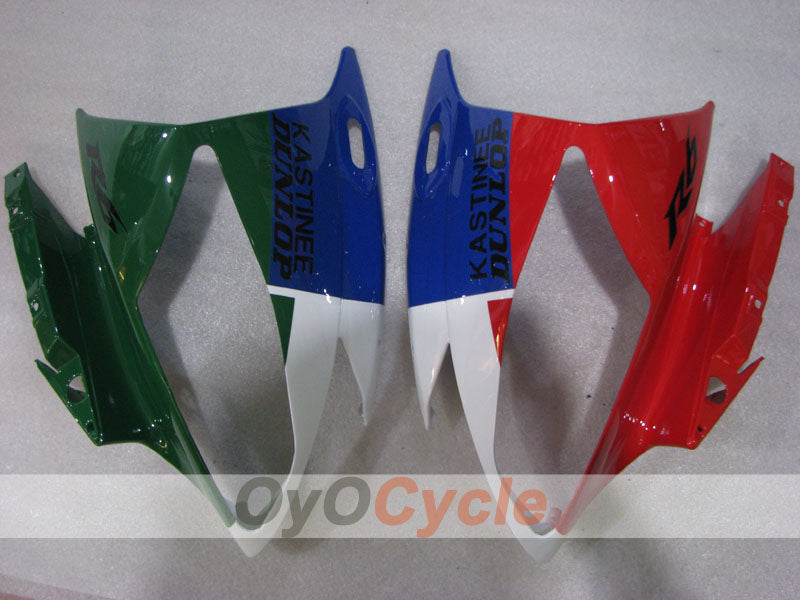 Kit de carénage à injection pour YZF-R6 06-07 - Vert armée, Rouge, Bleu - FIAT #OYO87905899