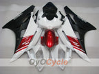 Kit de carénage à injection pour YZF-R6 06-07 - Rouge, blanc, noir, mat - Style usine #OYO87905891