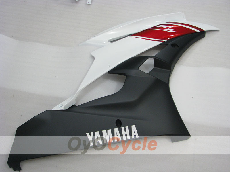 Kit de carénage à injection pour YZF-R6 06-07 - Rouge, blanc, noir, mat - Style usine #OYO87905891
