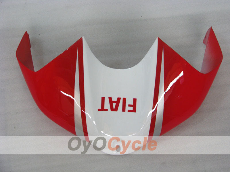 Kit de carénage à injection pour YZF-R6 06-07 - Rouge, Blanc - FIAT #OYO87905892