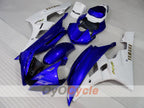 Kit de carénage à injection pour YZF-R6 06-07 - Bleu, Blanc - Style usine #OYO87905909