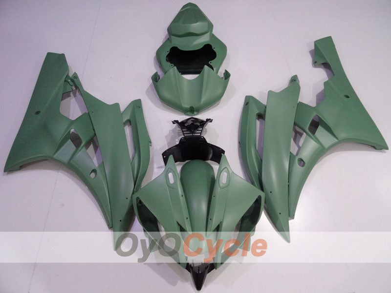 Kit de carénage à injection pour YZF-R6 06-07 - Vert militaire, Mat - Style usine #OYO87905910 Image secondaire du produit
