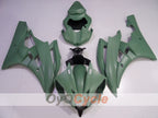 Kit de carénage à injection pour YZF-R6 06-07 - Vert militaire, Mat - Style usine #OYO87905910