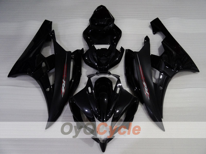 Kit de carénage à injection pour YZF-R6 06-07 - Noir - Style usine #OYO87905912
