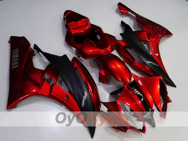 Kit de carénage à injection pour YZF-R6 06-07 - Rouge, Noir - Style usine #OYO87905914 Image principale du produit