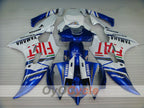 Kit de carénage à injection pour YZF-R6 06-07 - Bleu, Blanc - FIAT, MOTUL #OYO87905916