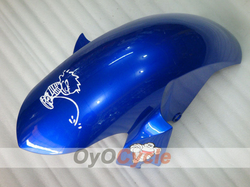 Kit de carénage à injection pour YZF-R6 06-07 - Bleu, Blanc - FIAT, MOTUL #OYO87905916