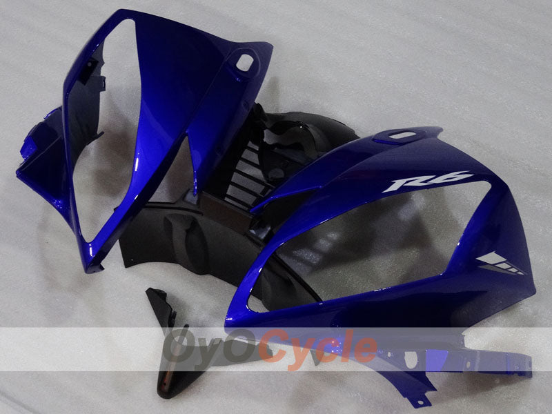 Kit de carénage à injection pour YZF-R6 06-07 - Bleu, noir, mat - MOTUL #OYO87905917
