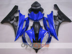 Kit de carénage à injection pour YZF-R6 06-07 - Bleu, noir, mat - MOTUL #OYO87905918