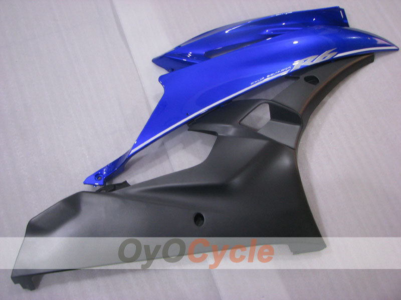 Kit de carénage à injection pour YZF-R6 06-07 - Bleu, noir, mat - MOTUL #OYO87905918