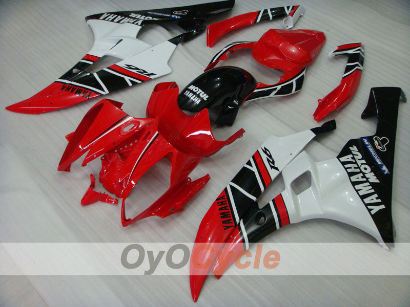 Kit de carénage à injection pour YZF-R6 06-07 - Rouge, noir - MOTUL #OYO87905919 Image principale du produit