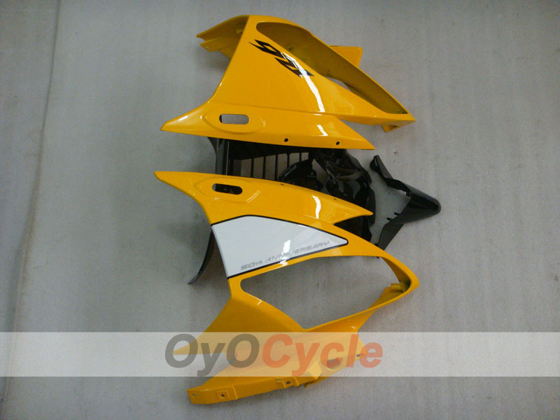 Kit de carénage à injection pour YZF-R6 06-07 - Jaune, noir - MOTUL #OYO87905921