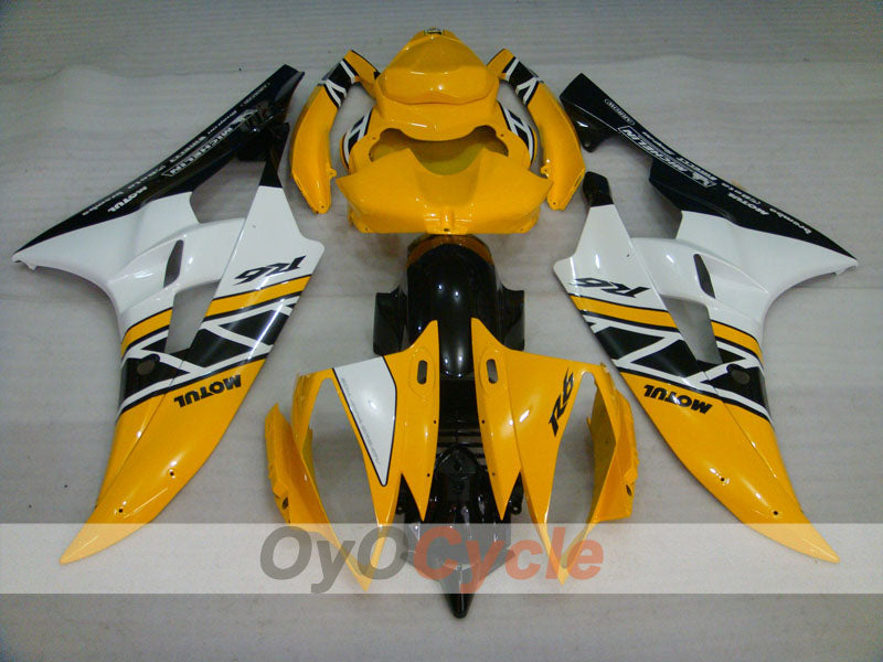 Kit de carénage à injection pour YZF-R6 06-07 - Jaune, noir - MOTUL #OYO87905921