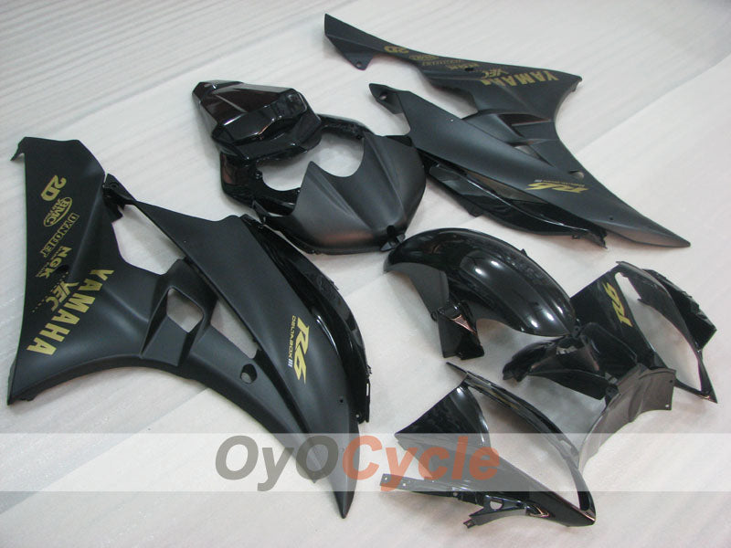 Kit de carénage à injection pour YZF-R6 06-07 - Noir, mat - Style usine #OYO87905922
