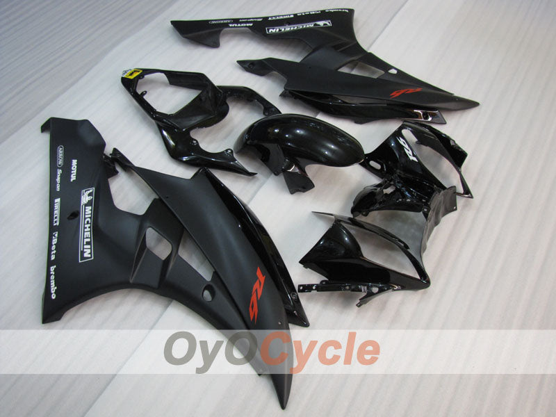 Kit de carénage à injection pour YZF-R6 06-07 - Noir, mat - Style usine #OYO87905924 Image principale du produit
