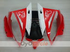 Kit de carénage à injection pour YZF-R6 06-07 - Rouge, noir - Santander #OYO87905925