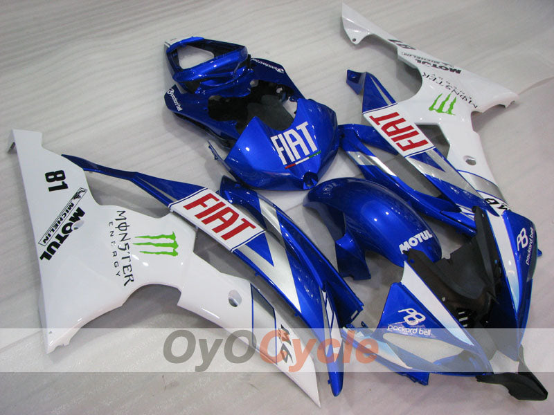 Kit de carénage à injection pour YZF-R6 08-16 - Bleu, blanc - Monster #OYO87905926 Image principale du produit