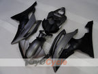 Kit de carénage à injection pour YZF-R6 08-16 - Noir, gris, mat - Style usine #OYO87905927