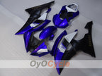Kit de carénage à injection pour YZF-R6 08-16 - Bleu, noir, mat - Style usine #OYO87905928