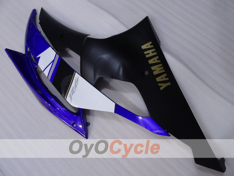 Kit de carénage à injection pour YZF-R6 08-16 - Bleu, noir, mat - Style usine #OYO87905928