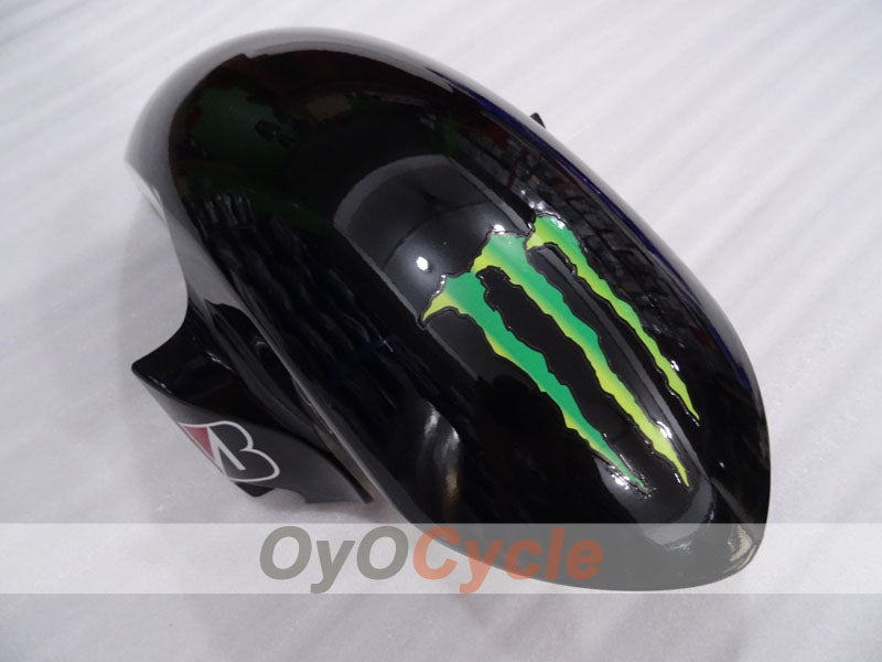Kit de carénage à injection pour YZF-R6 08-16 - Bleu, blanc, noir - Monster #OYO87905929