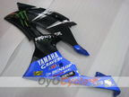 Kit de carénage à injection pour YZF-R6 08-16 - Bleu, Noir - Monster #OYO87905932