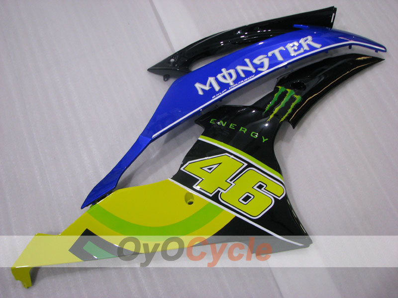 Carénage latéral gauche et droit pour Yamaha 08-16 YZF-R6 #OYO87912765