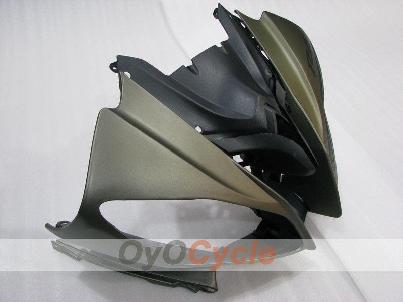 Kit de carénage à injection pour YZF-R6 08-16 - Noir, Gris - Style usine #OYO87905935