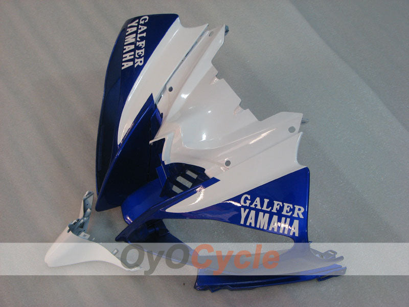 Kit de carénage à injection pour YZF-R6 08-16 - Bleu, Blanc, Noir - DUNLOP #OYO87905936