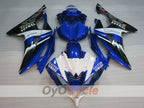 Kit de carénage à injection pour YZF-R6 08-16 - Bleu, Blanc, Noir - DUNLOP #OYO87905936