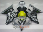 Kit de carénage à injection pour YZF-R6 08-16 - Noir, Gris - Monster #OYO87905937