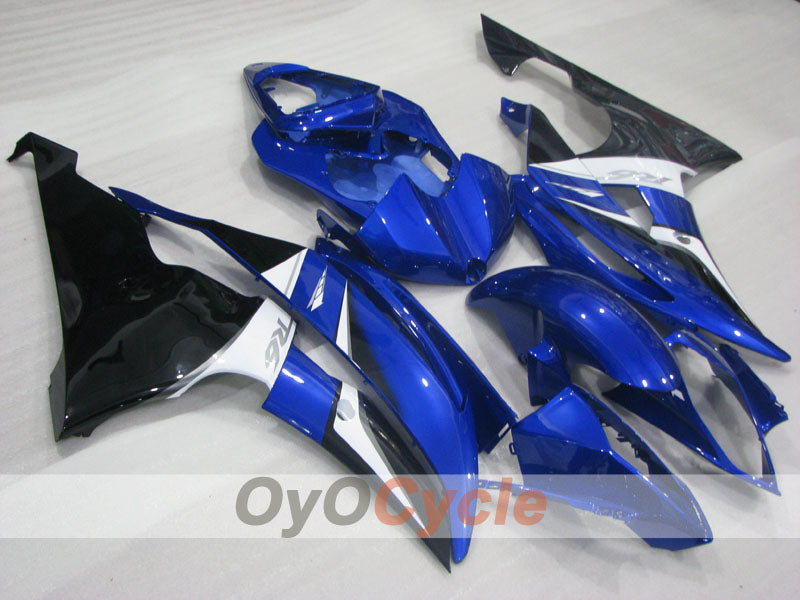 Kit de carénage à injection pour YZF-R6 08-16 - Bleu, Blanc, Noir - Style usine #OYO87905938