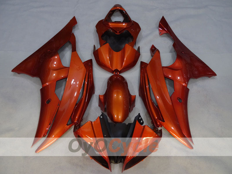 Kit de carénage à injection pour YZF-R6 08-16 - Orange, Noir - Style usine #OYO87905939 Image secondaire du produit