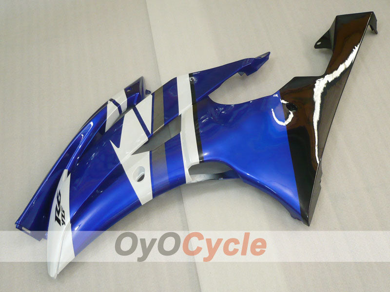 Kit de carénage à injection pour YZF-R6 08-16 - Bleu, Blanc, Noir - Style usine #OYO87905941