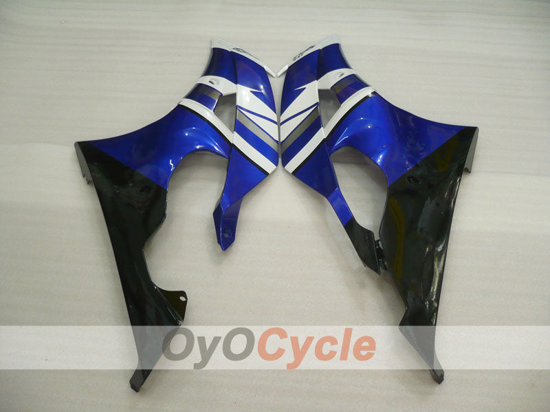 Kit de carénage à injection pour YZF-R6 08-16 - Bleu, Blanc, Noir - Style usine #OYO87905941