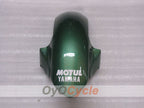 Kit de carénage injecté pour YZF-R6 08-16 - Vert armée, Blanc - FIAT #OYO87905943