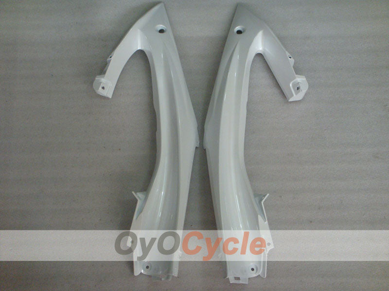 Kit de carénage injecté pour YZF-R6 08-16 - Blanc - Style d'origine #OYO87905944